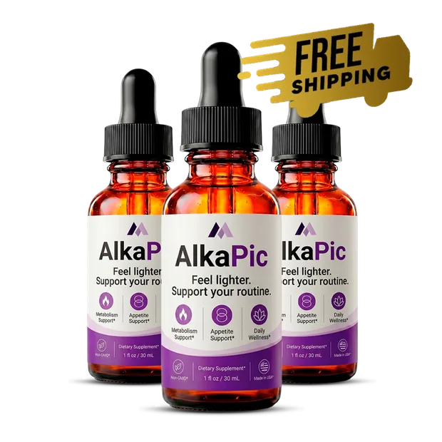 AlkaPic three bottle package